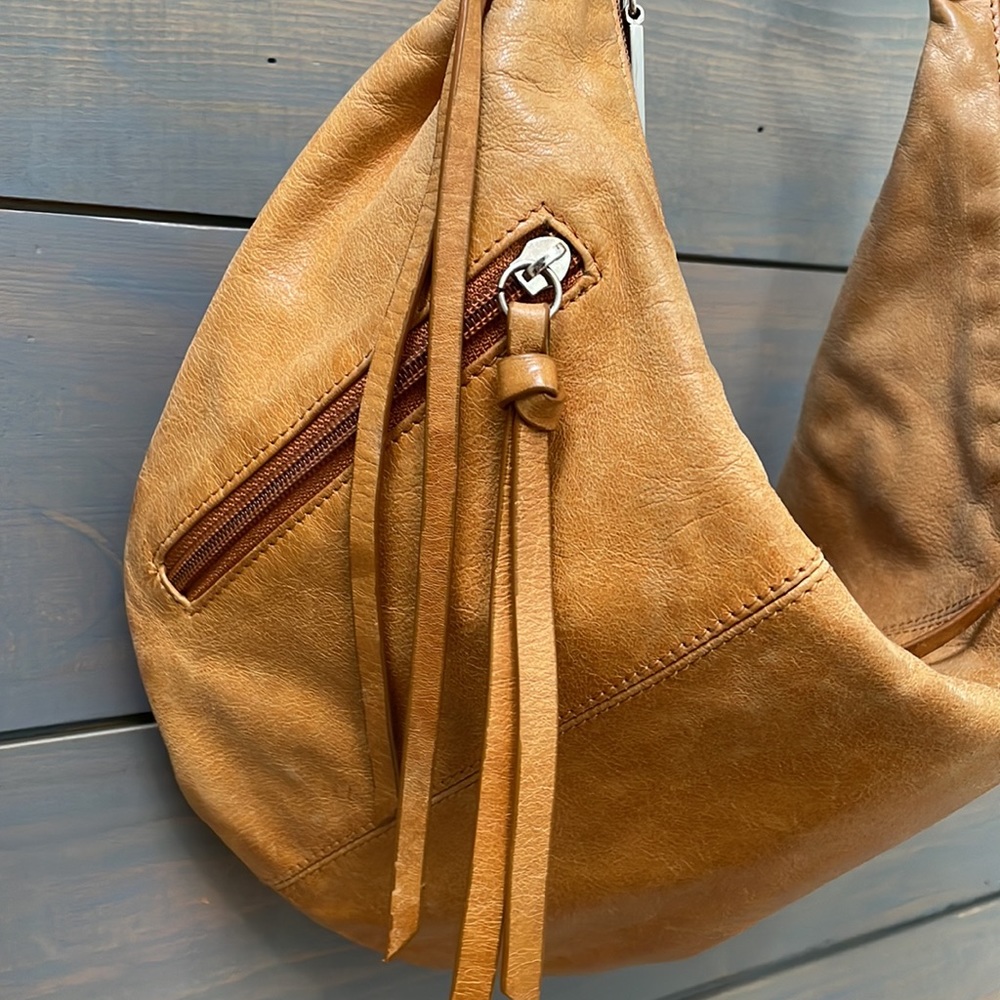 Vintage and RARE. HOBO SLING. Genuine Leather.